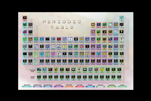 Periodic table - Marble (A1)
