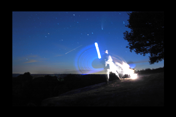 Neowise 2022 and a Jedi (A3)